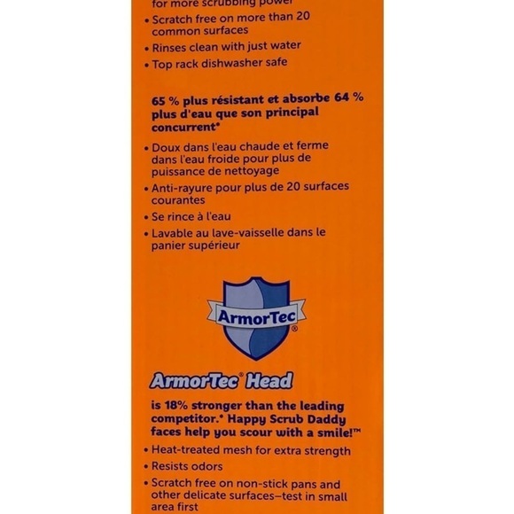 Scrub Daddy Dish Daddy Soap Dispensing Dish Wand Sponge, Combo Pack - Picture 3 of 4